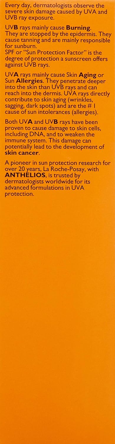 La Roche-Posay Anthelios Melt-In Milk Sunscreen SPF 60, Sunscreen For Body & Face, Broad Spectrum SPF + Antioxidants, Oil Free, Lightweight & Fast Absorbing, Oxybenzone Free